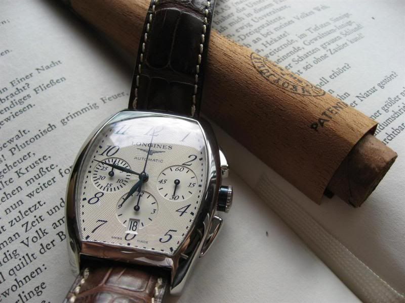 longines evidenza chronograph